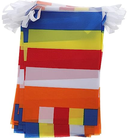 Cabilock 3 Stücke Nepal Gebetsfahne Traditionelle Banner Buddhistische Flaggen Für Verkauf Authentische Fünf Tempel Gebetsbanner Outdoor