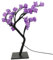 Housoutil Rosenbaum Lichter Schlafzimmer Frauen Künstliche Baumlampe Statuendekor Schlafzimmertischlampe Beleuchteter Rosenbaum Desktop- Diy Violett Pvc Led Schreibtisch