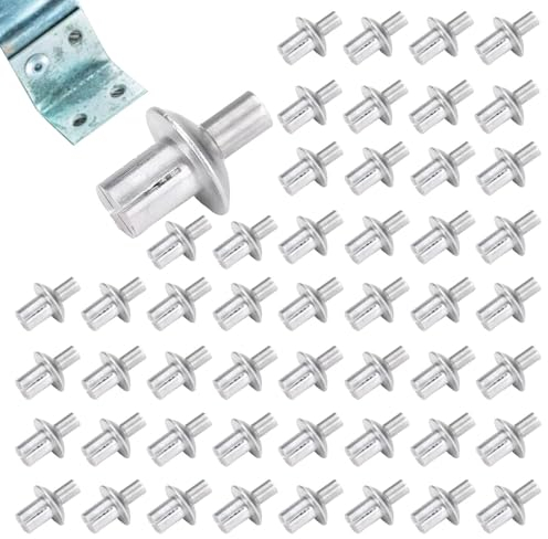 Aluminium-Blindniete – Hammerantrieb-Nieten, halbrunder Kopf, Hammerantrieb, Nagel im Anker, Kuppelkopf-Popniete, Klopf-Typ, Spreiznieten für Zuhause, Elektronik, Präzision