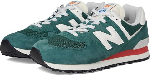 New Balance Herren 574 Sneaker, Grün, 37.5 EU