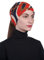 Halstuch Kopftuch Mütze Piratentuch Balaclava Haarband Snood Buff Mütze gemustert (rot, blau)