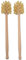Toilet Cleaning Brush,Wood Toilet Brush 2Pcs 14X3In Toilet Cleaning Brush Non Slip Long Handle Reusable Beechwood Toilet Brush For Bathroom,Beechwood Toilet Brush
