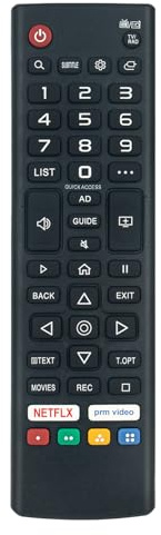 Telecomando Compatibile con LEVEL BOLVA EKLYPS S32H01 S43U01 HD8239 | HD8239W EK43UX200W EK43UX200WS EK50UX200WS EK58UX200W EK65UX200W