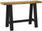 vidaXL Konsolentisch NOAIN A-Form-Beine 120x30x75 cm Massivholz Kiefer, Flurtisch, Dielentisch, Wandtisch, Ablagetisch, Tisch, Flurkonsole
