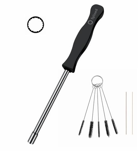 Strongthium 21-Teeth Splined Carburettor Adjustment Tool Screwdriver Compatible with Husqvarna Poulan Homelite Echo Ryobi 2-Stroke Strimmers Chainsaws & Leaf Blowers Replaces 530035560