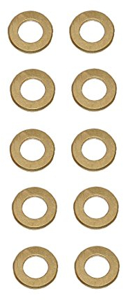 Unterlegscheibe Unterlegscheiben Messing 4,3 mm DIN125 10 Stück (0141)