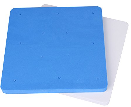 BESTONZON 2 Stück Fondant Kuchen Schaumstoff Pad Zuckerblume Modelliermatte
