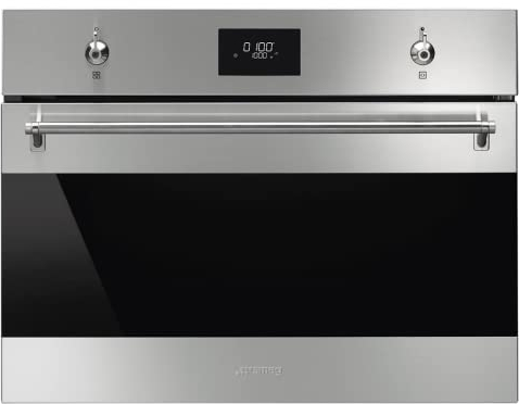 Smeg SF4301MCX Stainless Steel Microwave Oven 45 cm 50 L