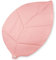 Julius Zöllner Waffeffelpique Krabbeldecke Blatt | Gr. 170x110 cm | Made in Germany | Waffelpique 100% Baumwolle | OEKO-TEX® STANDARD 100 | Blush