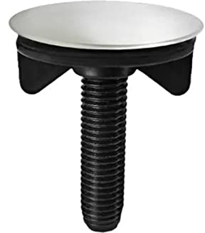 FUBESK Edelstahl- und Kunststoff-Lochabdeckung für Küchenspüle, 12–40 mm, auslaufsicher, einfache Installation, rostbeständig