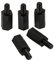 100 Stück M2 M3 M4 Nylon-Sechskant-Abstandshalter, Distanzhalter, Kunststoff-Nylon-Sechskant-Abstandshalter mit Innengewinde, Rundkopfschraubenmutter