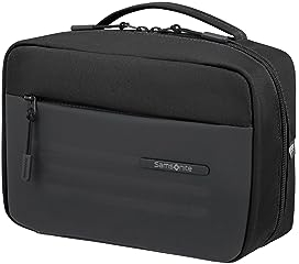 Kit de Toilette Samsonite Stackd - Sac de Toilette, 24,3 cm, Noir (Noir)