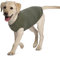 Hjumarayan Hundepullover Grosse Hunde - Hundeshirt Dünn Hunde Pullover Sonnenschutz Tshirt Elastisch Hundepulli Gestreifte Shirt Pullis für Mittelgroße Labrador (Grün XXL)