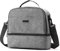 Lmbabter Diaper Tote Bag - Small Breast Pump Bag Breastmilk Cooler Bag Lunch Bag Double Layer for Mother Breast Milk Storage Bag (Dark Grey)