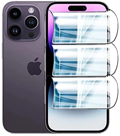 TMahhbid [2 piezas] Película de Hidrogel para iPhone 14 Pro Max (6.7 Pulgadas), [HD] Protector de Pantalla de TPU Suave Transparente [NO vidrio templado]