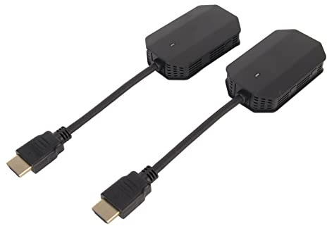 Drahtloser 4K HDMI Sender und Empfänger, 5G WLAN Wireless HDMI Extender Kit, Gleichzeitiger Bildschirmplayer, Zum Streamen von Video und Audio auf TV//Projektor von