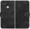 JayModCase Handyhülle für Xiaomi Redmi 6 / 6A, mit [Kartenfach] [Standfunktion] [Magnetic] PU Leder Etui Folio Klapphülle Kompatibel mit Redmi 6 - Schwarz
