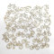CHENNAN 40 Stück Holzherzen Scheiben Selfmade Form des Fahrrads Holz Handwerk Verzierungen Natürliche Holz-Verzierungen Vielseitig für DIY Basteln Ornament Hochzeit Party Heimdekoration Geschenk (6cm)