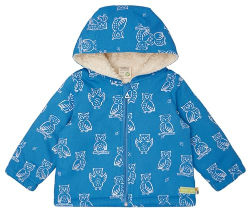loud + proud Wasserabweisende Jacke aus Biobaumwolle mit Teddyfutter, GOTS zertifiziert