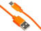 Replacement Fast Charging Charger Cable Power Cord Wire Compatible for Ring Enabled Video Doorbell (2020 Release) 2/3/3 Plus/4, Doorbell Pro/Plus and Camera Battery Charging Cable (3.3ft Orange)