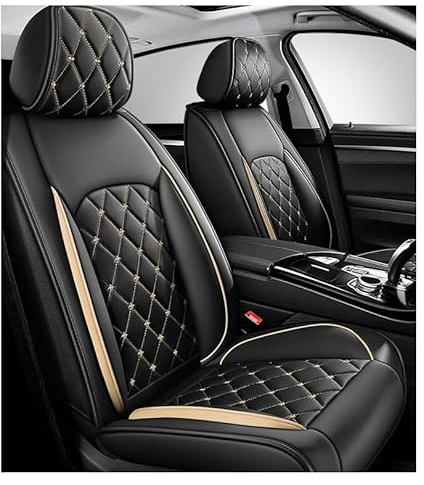 Full Set Auto Sitzbezüge für Nissa𝘯 X-Trail II SUV(2007-2013),Wasserdicht,bequem und atmungsaktiv,kräftig-resistent und Kratzfest,weicher und empfindlicher Stoff,feine Verarbeitung