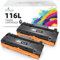 Q-image MLT-D116L Toner Kompatibel für Samsung DLL6L MLT-D116L Toner für Xpress SL M2835DW M2675FN M2885FW M2825ND M2625D M2875FD M2875FW M2825DW M2675 M2825 M2875 M2885 (Schwarz, 2er-Pack)