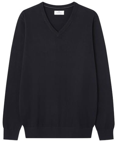 Springfield Jersey Básico Cuello en V Gg12 Pico, Azul Marino, M para Hombre