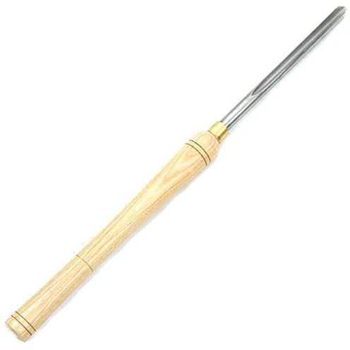 Bowl Gouge Lathe Chisel Wood Turning Tool Spindle Bowl Gouge Wood Turning Chisel Woodturning Woodworking Tool Lathe Accessories with Manchurian Ash Handle 1Set/1PCS(1/2)