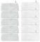 KEEPOW Lot de 10 housses de rechange pour nettoyeur vapeur Vileda Steam Plus XXL, en microfibre, lavable, pour nettoyeur vapeur Vileda Steam XXL, housses de rechange (5 gris + 5 blancs)