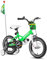 STITCH Little Rock 16 Zoll Kinderfahrrad für 4-7 Jahre Kinder Fahrrad, Jungen Fahrrad mit Stützrädern mit Korb & Bike Streamers,Grün…