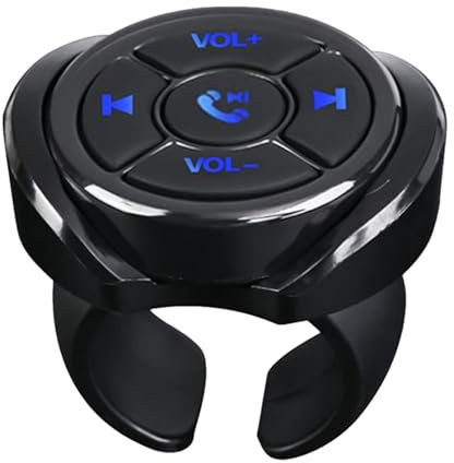 Telefono Controllo radio al volante - Telecomando multimediale per musica, Pulsante di controllo al volante Telefono | Telecomando senza fili del telefono Controllo del volante 'auto senza fili, p
