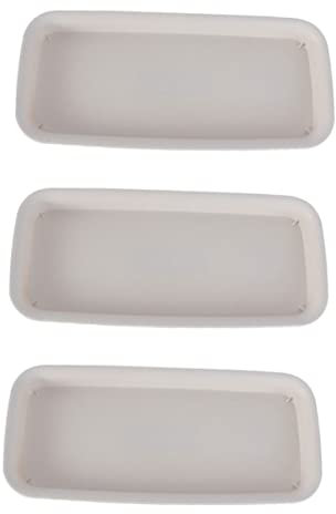 BESPORTBLE 3pièces Plateau Plastique pour De Soucoupes pour Pots De Plantes Dimensions Intérieures