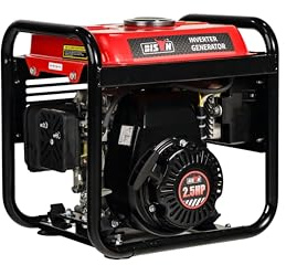 Peak 1000W Inverter Gasoline Generator Professional for Home, Bison Power Gasoline Generator, Portable & Lightweight, with DC&USB for Household Appliances, Smart Devices - TVs/Computers/Phones/Laptops