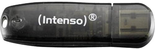 Lápiz USB - Dispositivo de Almacenamiento de 16GB, conexión USB 2.0, diseño Colorido Negro, Ideal para transferencias rápidas de Datos.*