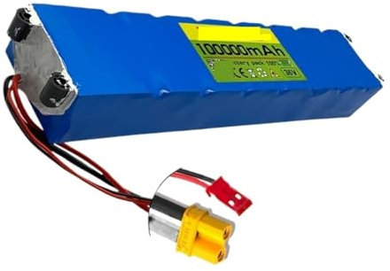 1 batteria al litio for scooter elettrico M365 da 36 V, 100000 mAh, 10S3P, ad alta capacità e lunga durata, for scooter elettrici(1PCS XT30-JST battery)