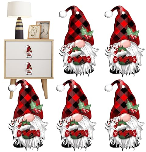 Gnome Cabinet Knob Covers Decorative Cute Decorative Fits Multiple Shapes