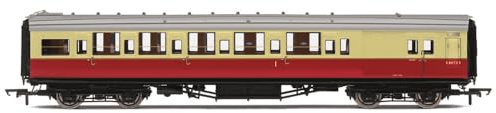 Hornby Coach Car - R40464 BR Maunsell Brake Composite class S6673 Set 179 - Era 4 Train Toy, 00 Gauge Carriage for Train Set, Rolling Stock Models for Adults - 1:76 Scale Model Gift