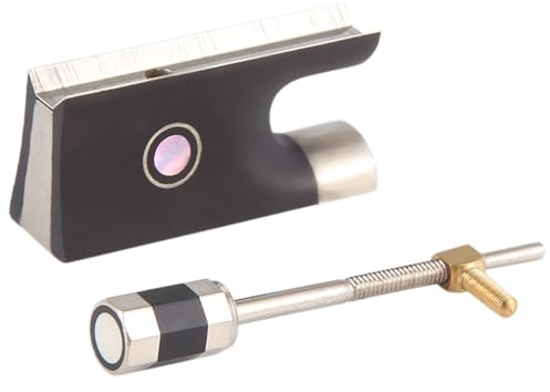 Qusedwey Violin Bow Frog for 4/4 Violin Bow Parts Replacement Accessories