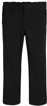 NEXT Jungen Formelle Stretchhose (3-17 Jahre) - normaler Bund, Skinny Fit Schwarz 140
