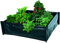 matrasa Beet aus PE Gewebeplane - Beeteinsatz Plane - Beetplane Hochbeet Kräuterbeet 75x75x25 cm