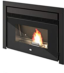 Eva Calor Inserto a Pellet Nico 12 Kw Nero Texture - 9016005400