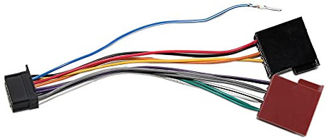 RED WOLF 16 Pin to ISO Lead Wiring Loom Power Adaptor Wire Radio Connector For Pioneer CD Stereo Radio