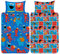 Sesame Street Bettwäscheset für Einzelbett, Motiv: Elmo und Cookie Monster Best Friends, offizielles Wendebettwäsche-Set, Polycotton