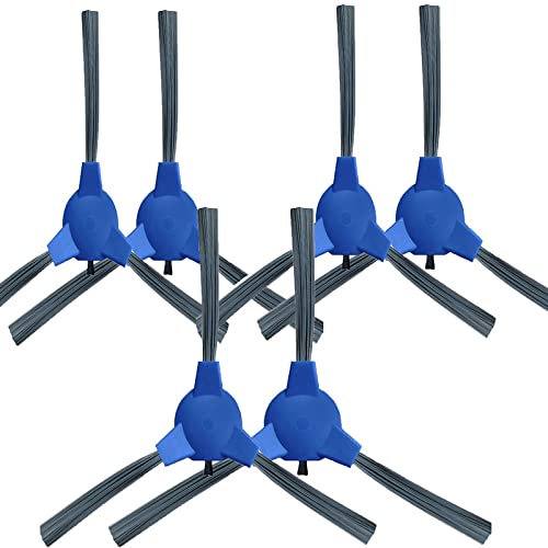 Remplacement Brosse Latéral pour Proscenic 850T Aspirateur Robot - Fort Balayage Pinceau Nettoyer Accessoires (6 Pièces)