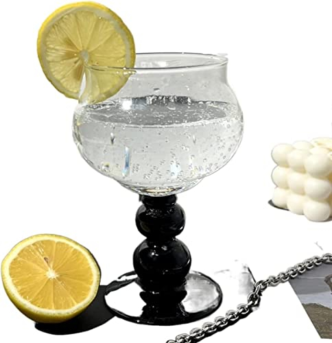 MORYEN Verres à vin, gobelet créatif tasse à café tasse en verre à vin verre à cocktail verre à whisky tasse en verre à bulles thé à bulles bouteille d'eau Stanley Kawaii Mug