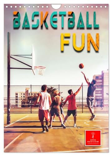 Basketball Fun (Wandkalender 2025 DIN A4 hoch), CALVENDO Monatskalender: Ein Basketball-Kalender der besonderen Art.