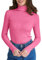 seiveini Pulls Femme à col Roulé Haut Thermique Manches Longues Pull en Tricote Automne Hiver Maillot de Corps Basique A Rose Rouge S
