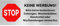 Magnetschild Keine Werbung für Briefkasten 7x3 cm – UV- und Witterungsbeständig Keine Zeitungen Magnet (3)