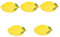 ABOOFAN 5pcs Lemon Shaped Ceramic Dish Adorable Multi-Purpose Food Serving Plate for Fruits Desserts Snacks Smooth Surface Kitchen Tableware for Home Restaurant Bar