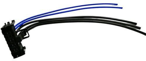 DOFABI Gebläse-Heizungsmotor-Widerstandsverkabelungsleitung 6450JP 6445ZL 6445KL, for Peugeot, for 206 307, for Citroen, for C3 Xsara Lüftergebläsewiderstand